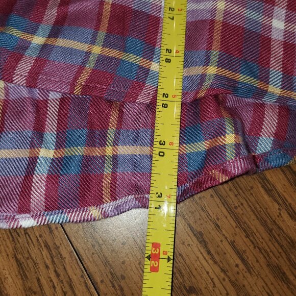 BNWT Matilda Jane All Day Millie Plaid Blouse-Sz Large - Picture 9 of 9